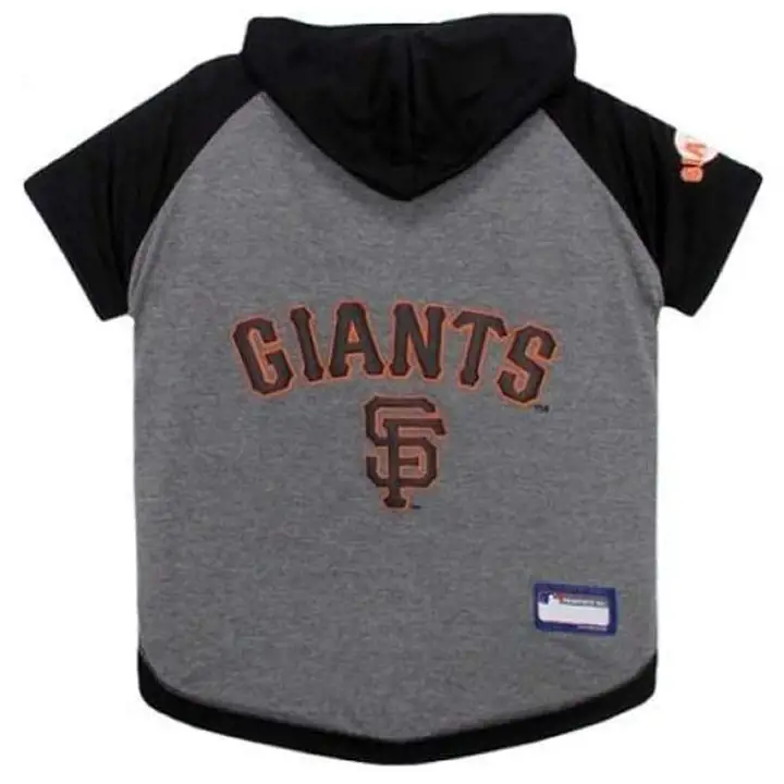 T-shirt à capuche pour animaux de compagnie San Francisco Giants
