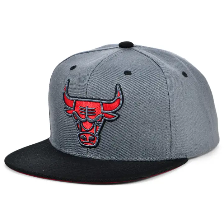 BULLS HWC THE REMIX CASQUETTE SNAPBACK gris/noir