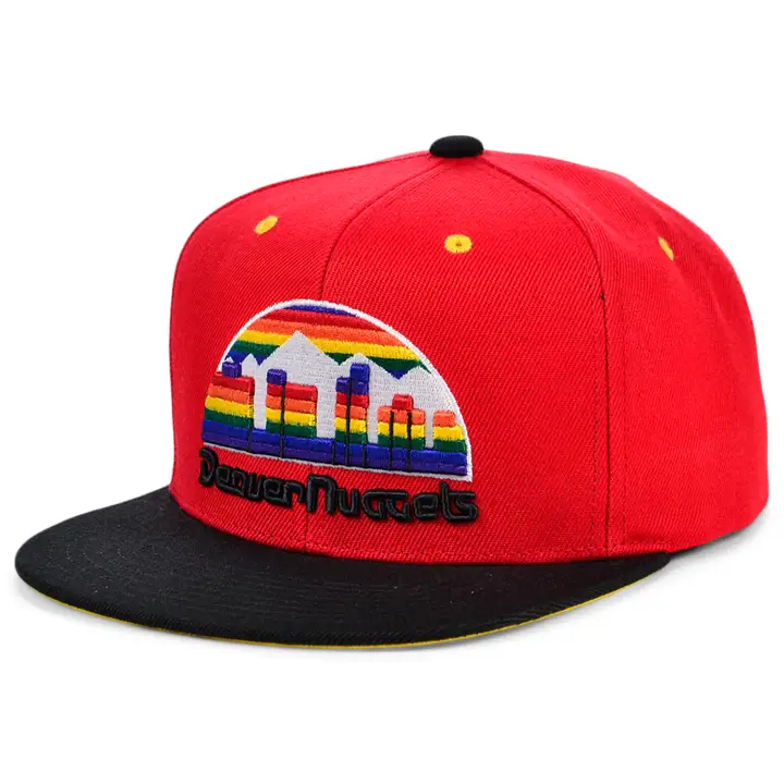 CASQUETTE SNAPBACK NUGGETS HWC THE REMIX rouge/noir