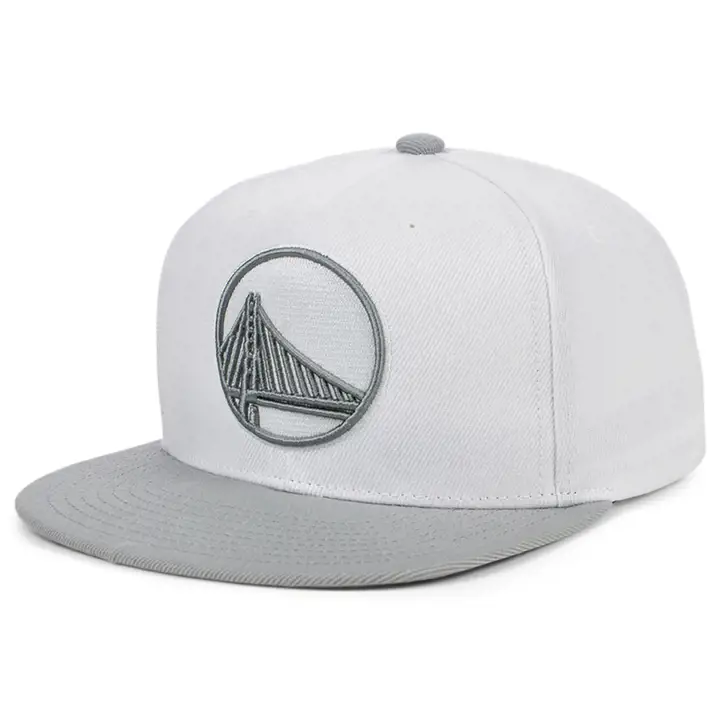 WARRIORS NBA COOL GRAY SNAPABCK blc/gris