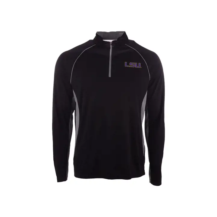 L.S.U. NCAA Glide 1/4 Zip 20 noir