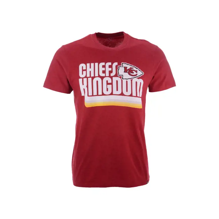 T-shirt rouge CHIEFS NFL Chiefs Kingdom Club Régional
