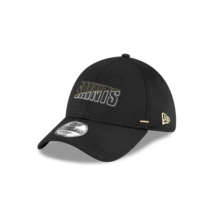 New Orleans Saints Casquette d'entraînement 39THIRTY BLK