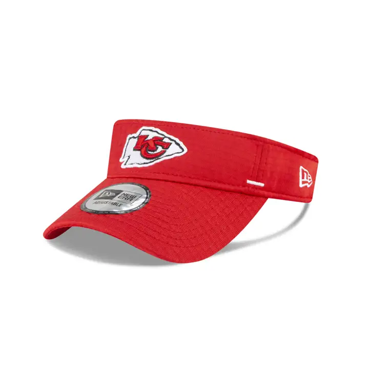 Visière d'entraînement NFL Kansas City Chiefs 20 ROUGE
