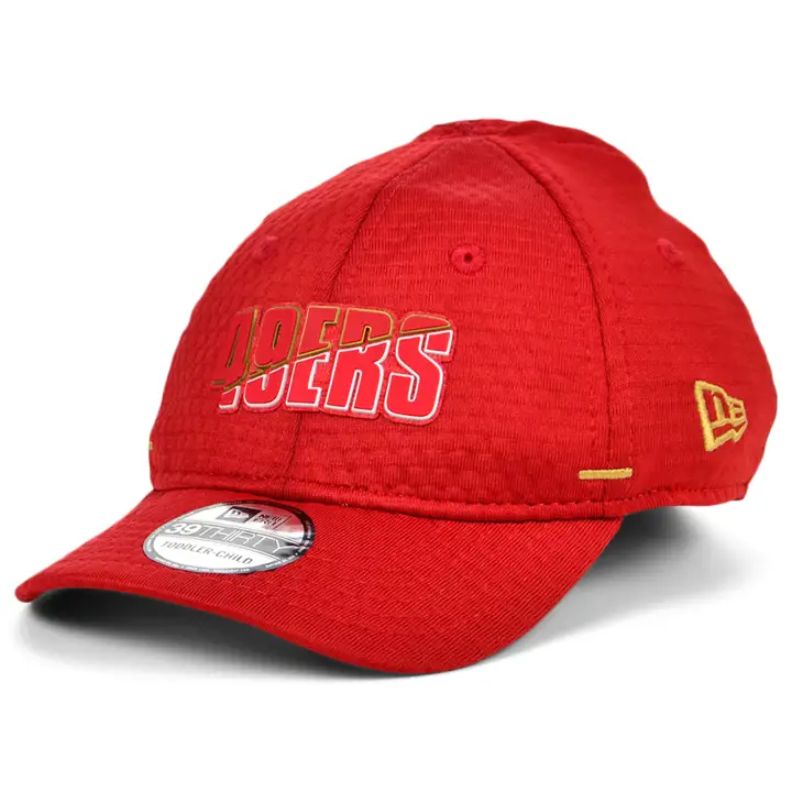 San Francisco 49ers 20 Casquette Enfant NFL Training 39THIRTY ROUGE