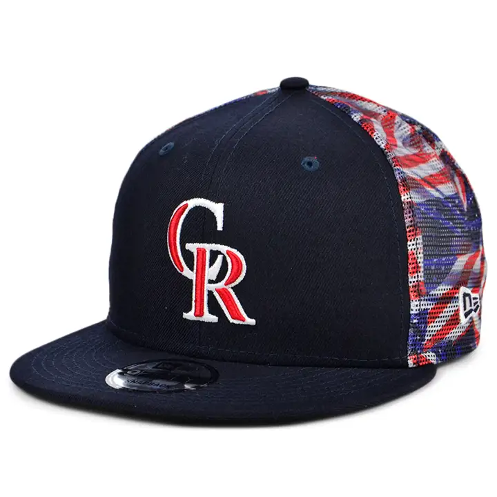 COLORADO ROCKIES MLB FLAG MESH BACK 9FIFTY blfo