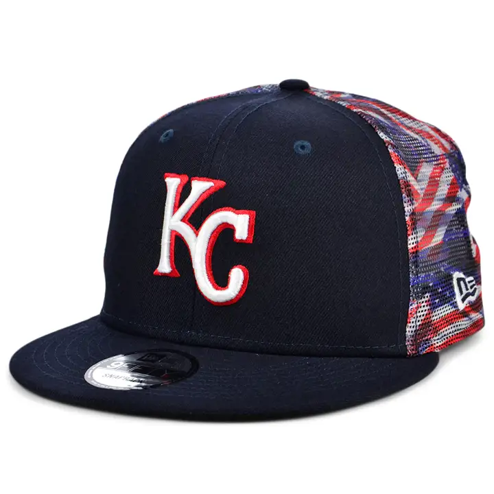 KANSAS CITY ROYALS MLB CASQUETTE EN MAILLE 9FIFTY dkbl