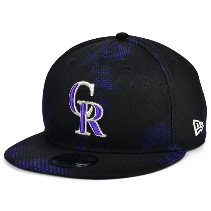 COLORADO ROCKIES MLB TEAM FLECK 9FIFTY blk