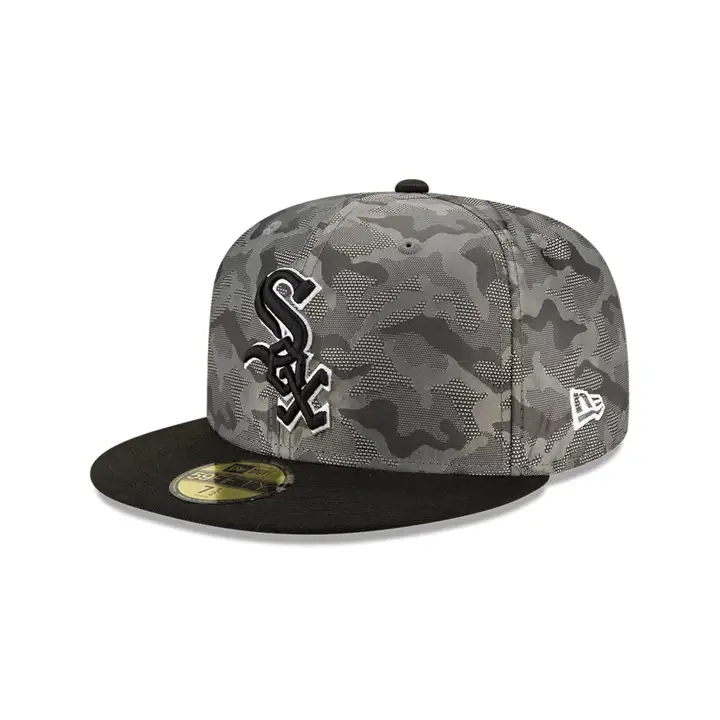 Casquette 59FIFTY MLB GHOST CAMO des CHICAGO WHITE SOX noire