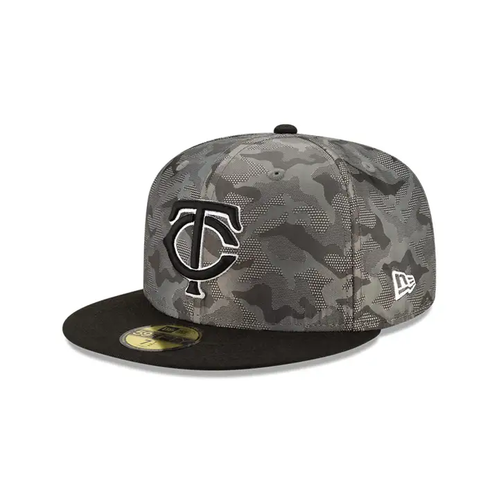 MINNESOTA TWINS MLB GHOST CAMO 59FIFTY blk