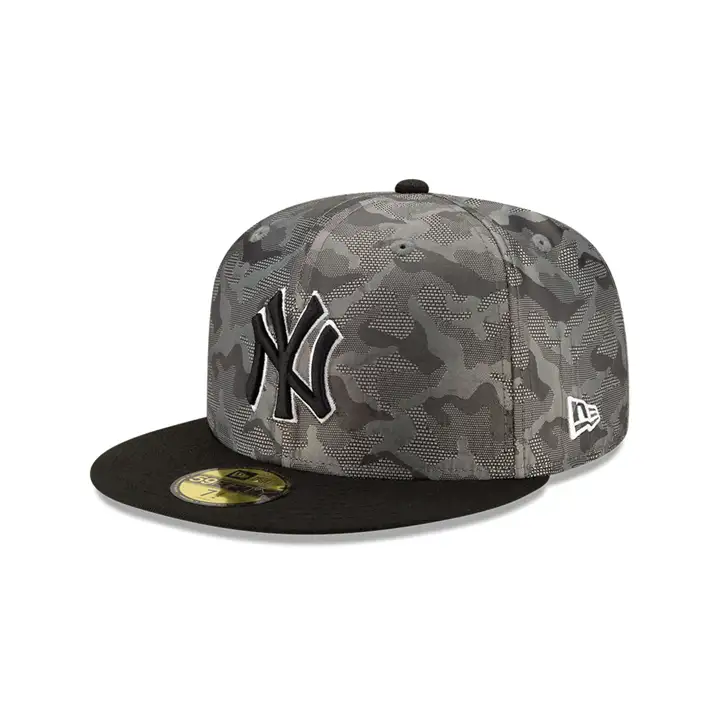 NEW YORK YANKEES MLB GHOST CAMO 59FIFTY blk