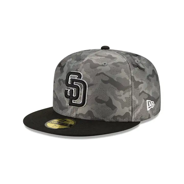 SAN DIEGO PADRES MLB GHOST CAMO 59FIFTY blk
