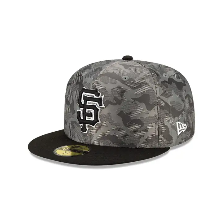 SAN FRANCISCO GIANTS MLB GHOST CAMO 59FIFTY noir