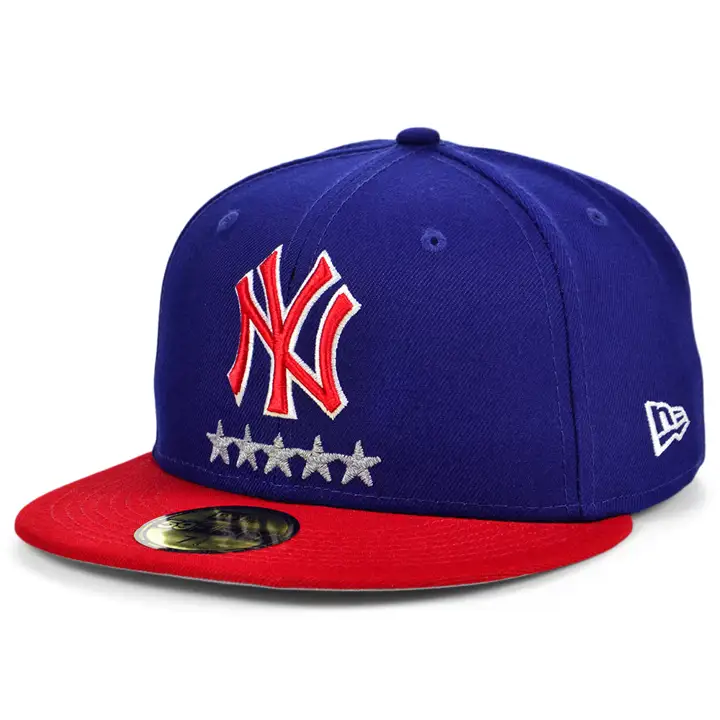 NEW YORK YANKEES MLB RWB 59FIFTY bleu foncé/rouge