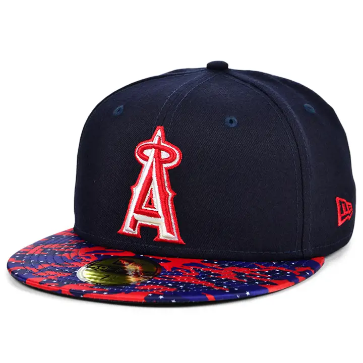 CASQUETTE ANAHEIM ANGELS MLB STAR VIZ 59FIFTY bleu marine