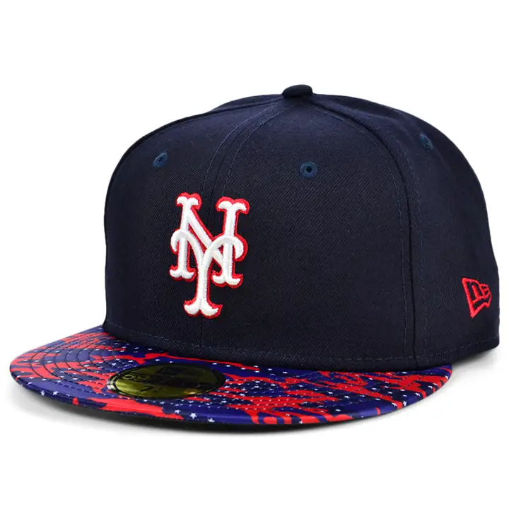 Casquette 59FIFTY MLB NEW YORK METS marine