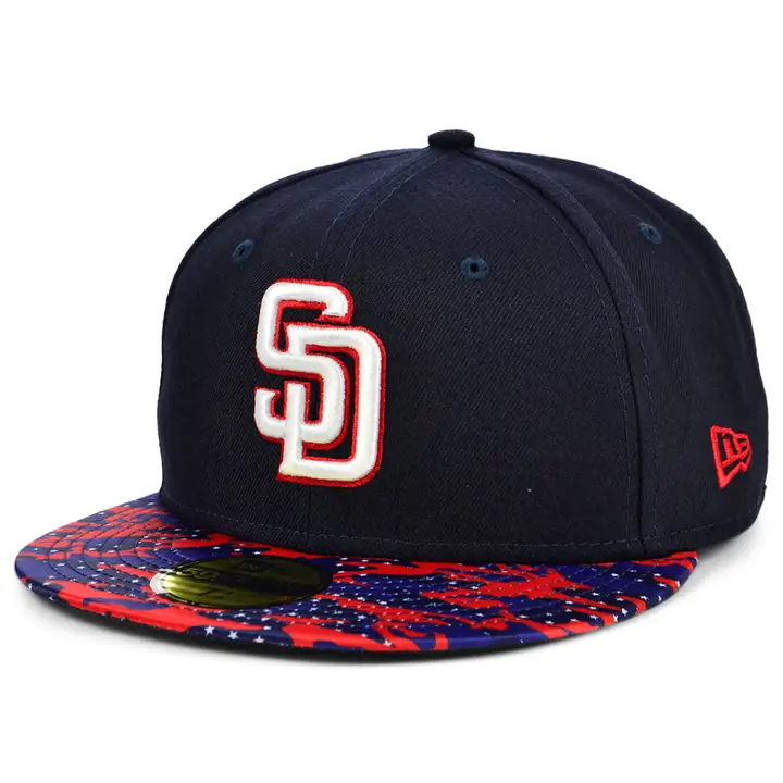 CASQUETTE MLB STAR VIZ 59FIFTY SAN DIEGO PADRES marine