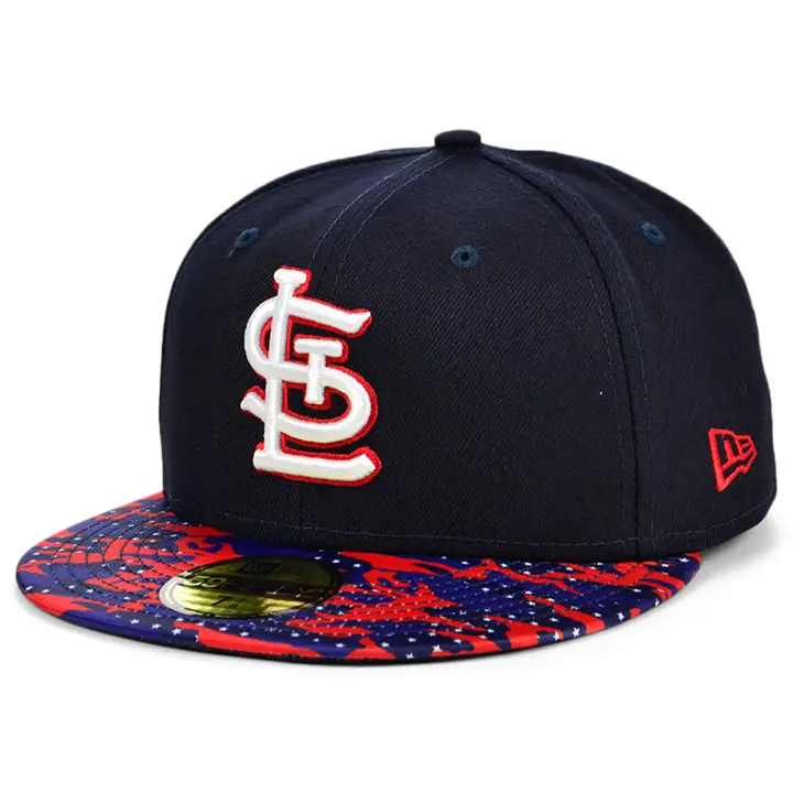Casquette 59FIFTY MLB ST. LOUIS CARDINALS Viz bleu marine