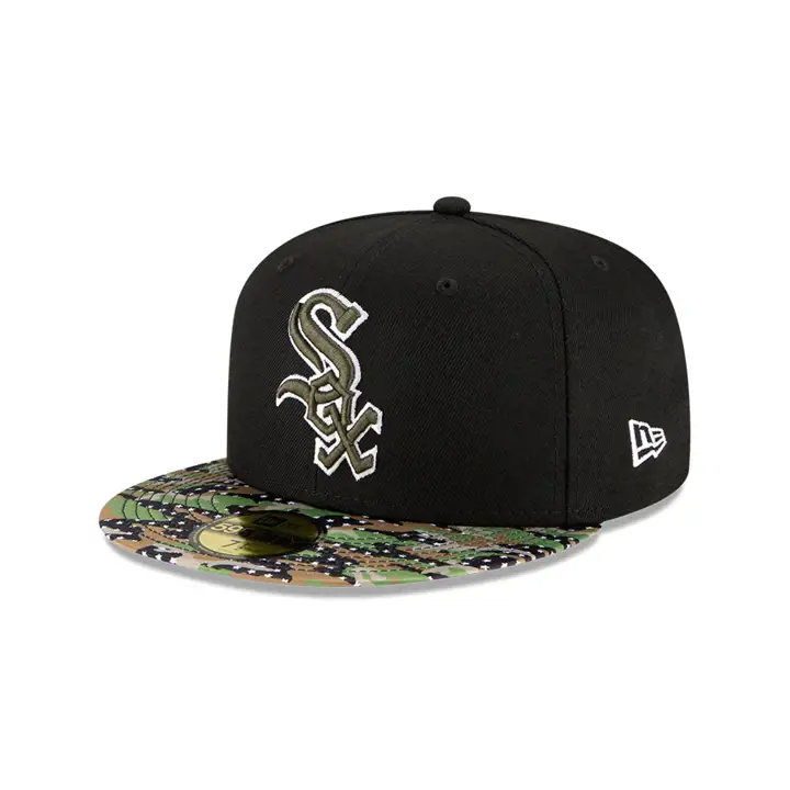 CHICAGO WHITE SOX VIZ CAMO 59FIFTY MLB DE L'ARMÉE DE TERRE