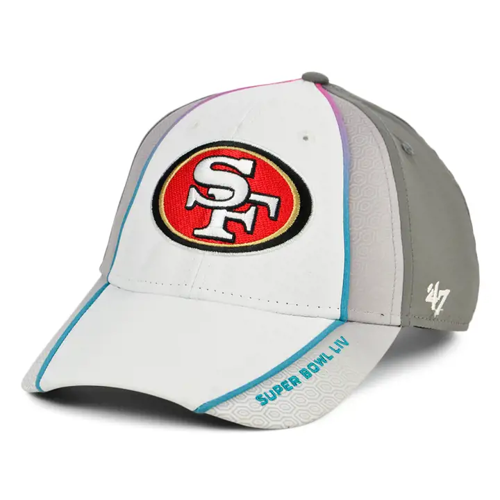 SAN FRANCISCO 49ERS SB LIV '47 Vice MVP BLC/GRI