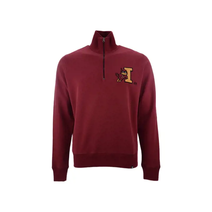 Iowa State NCAA Stateside 1/4 Zip 20 cramoisi