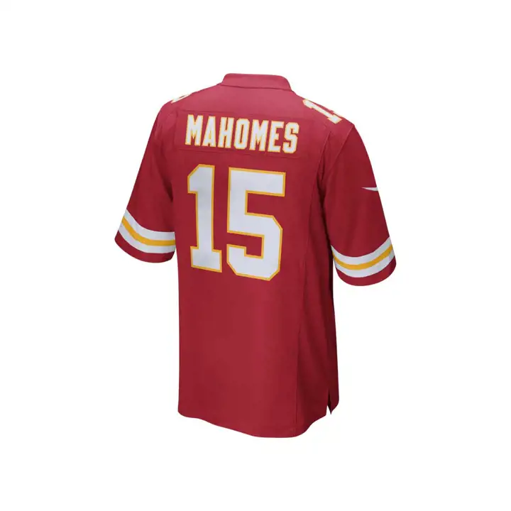 Maillot NFL SB LIV Patch Game CHIEFS Patrick Mahomes rouge