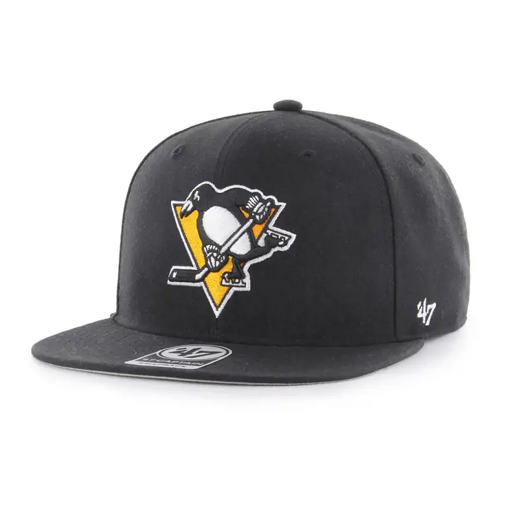 Casquette snapback PENGUINS NHL No Shot noire