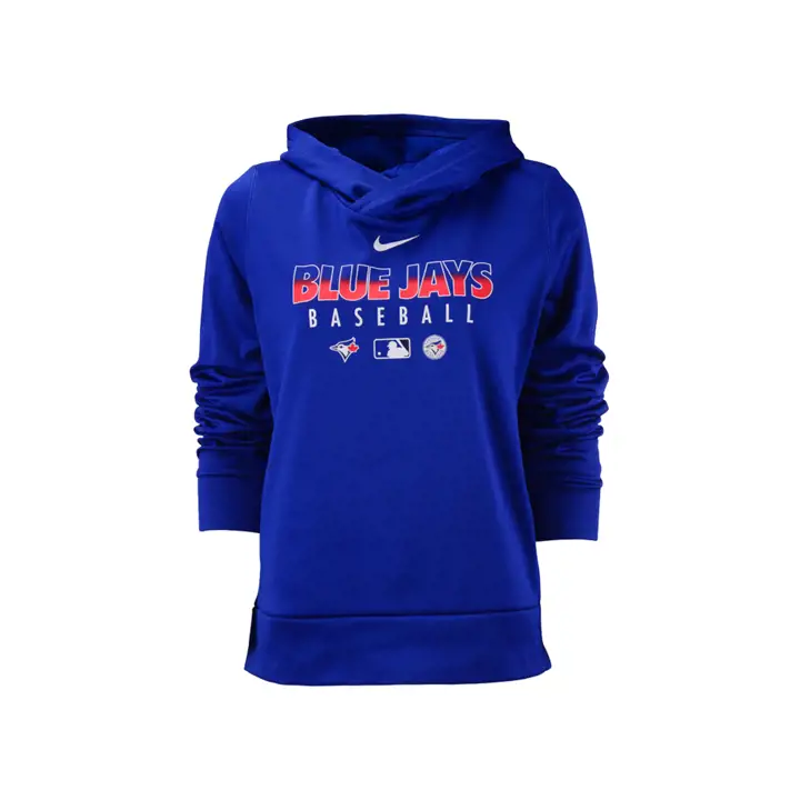 Chandail à capuchon bleu des Blue Jays de la MLB pour femme