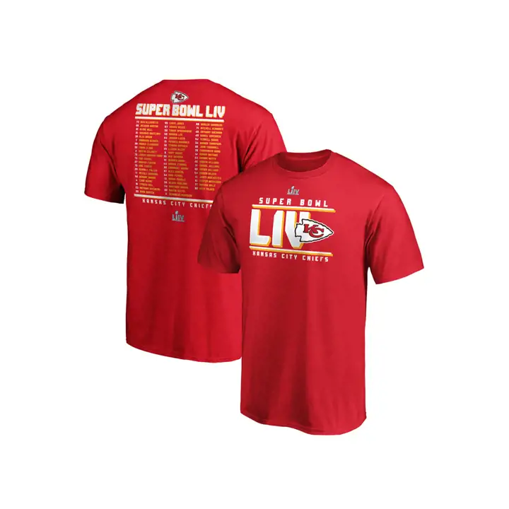 T-shirt Kansas City Chiefs NFL SB LIV Hail Mary ROUGE