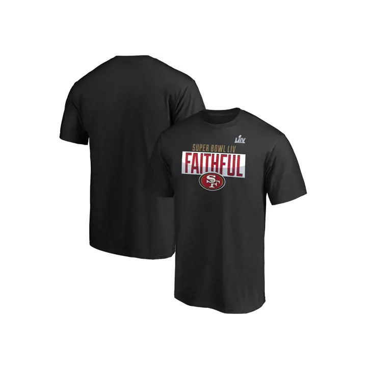T-shirt NFL San Francisco 49ers SB LIV Final Drive BLK