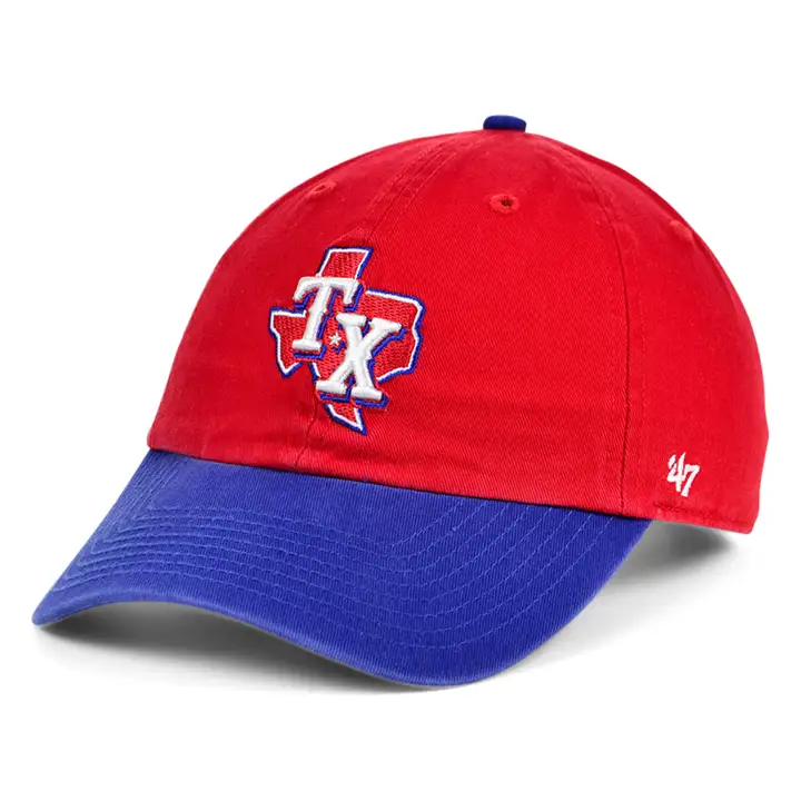 TX RANGERS MLB OFR CLEAN UP État rouge
