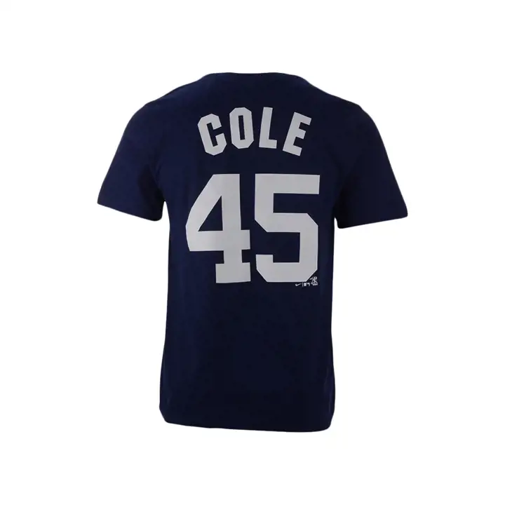 T-shirt joueur Yankees MLB Nike N&N Gerrit Cole marine