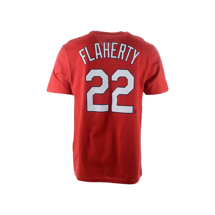 T-shirt Joueur Jack Flaherty Rouge MLB Nike N&N des CARDS de STL