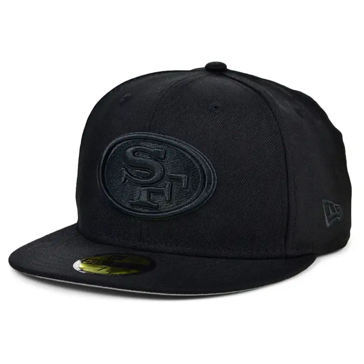 Casquette 59Fifty basique NFL 49ers noire