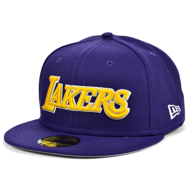 SÉRIE NBA DES LAKERS CASQUETTE PERSONNALISÉE 59FIFTY pur