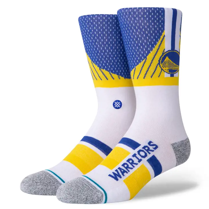 WARRIORS NBA Raccourci 2 Équipe bleu/jaune