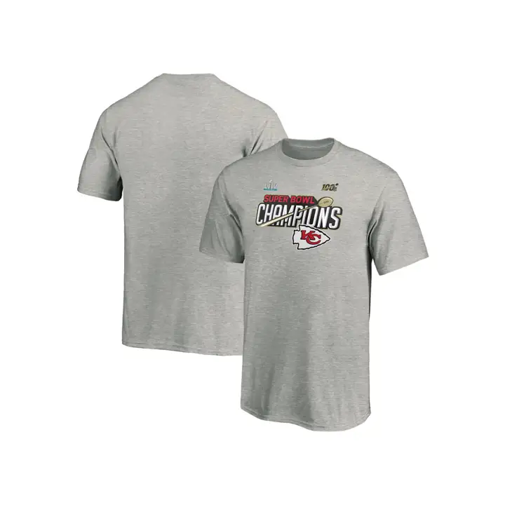 T-shirt enfant NFL Chiefs Champion Super Bowl 54 (gris)
