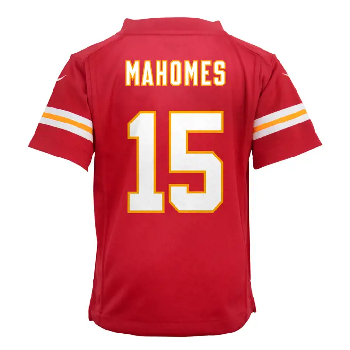 Maillot de match NFL Chiefs pour nourrissons Patrick Mahomes rouge