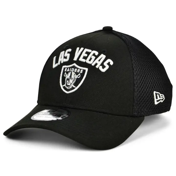 Las Vegas Raiders NFL LV Arch Wordmark 39THIRTY NOIR