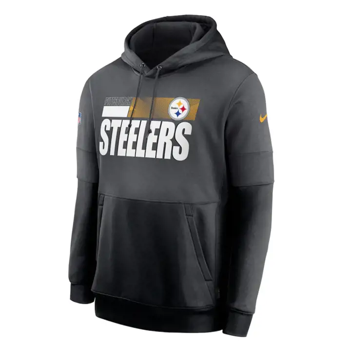 Pittsburgh Steelers NFL NFL Sideline Team Lockup Therma Hood