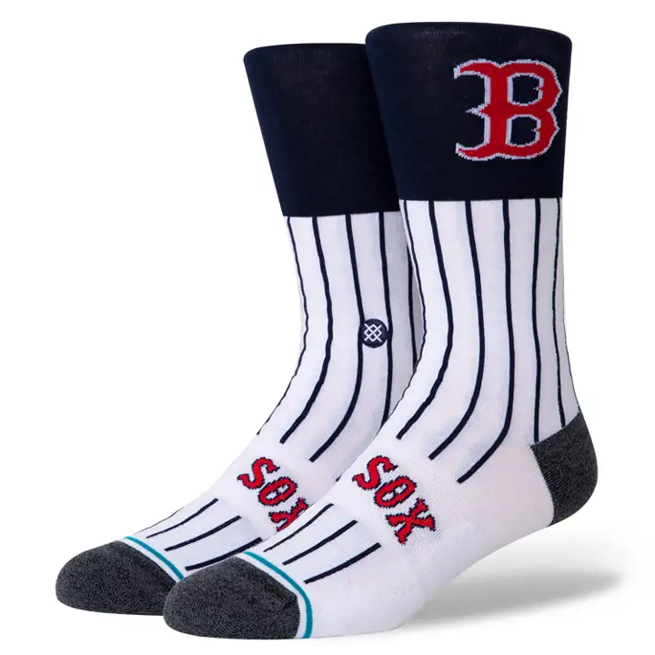RED SOX MLB Color Block Crew bleu marine