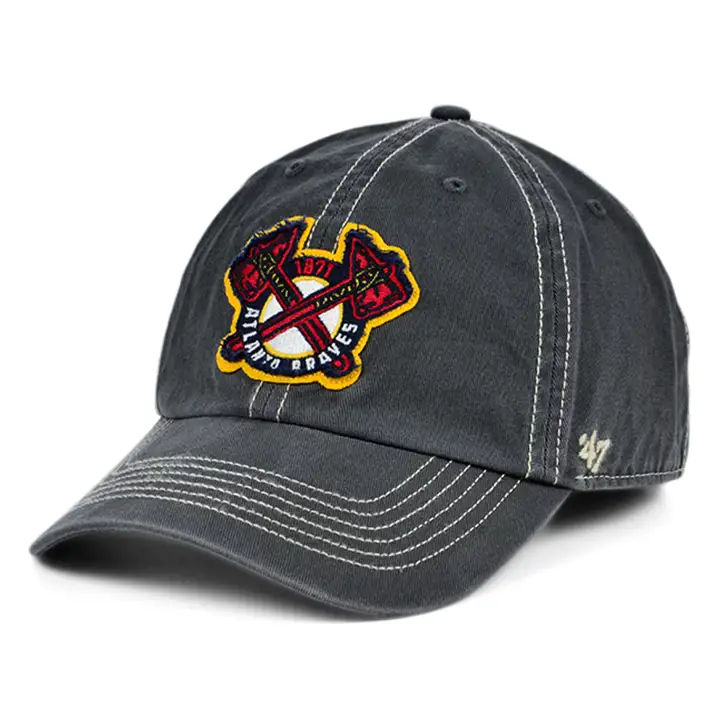 Casquette '47 Franchise CHARCOAL des Braves d'Atlanta (MLB)