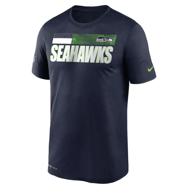 T-shirt Seattle Seahawks NFL Legend sur le bord du terrain 20 marine
