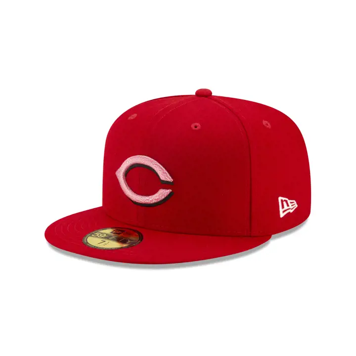 Casquette 59FIFTY rouge des Cincinnati Reds pour la Fête des mères 2021
