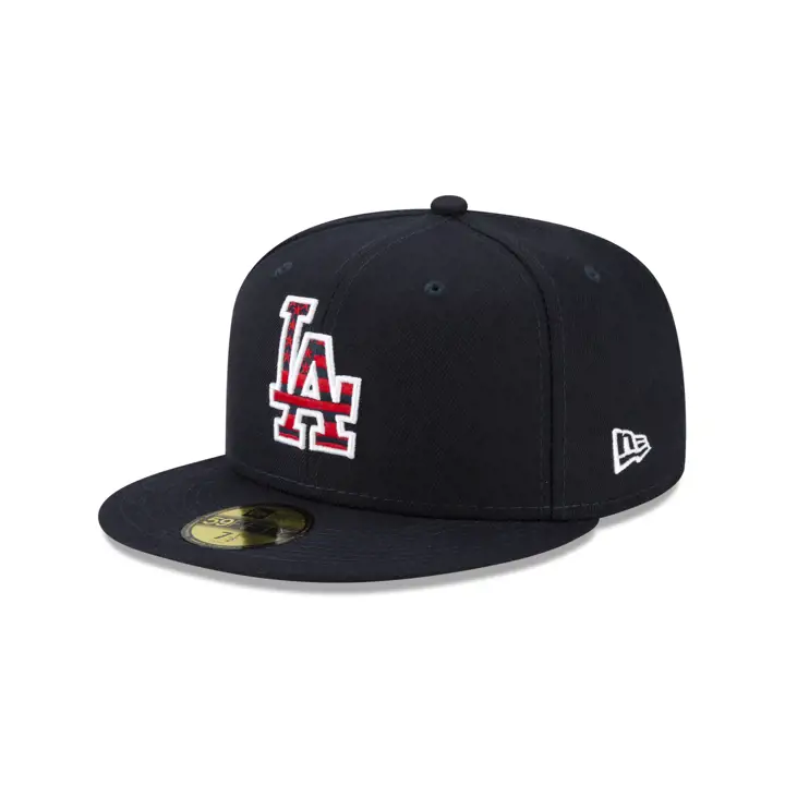 Los Angeles Dodgers 2021 Fête de l'Indépendance 59FIFTY NAVY