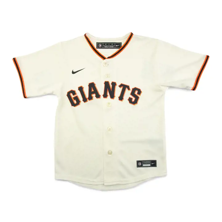 SF GIANTS MLB Maillot officiel vierge pour tout-petit blanc