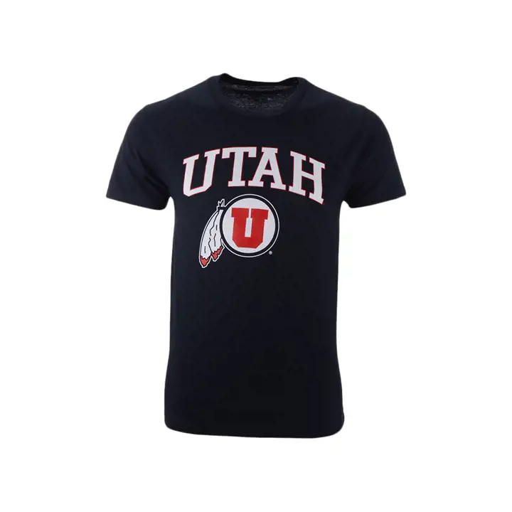 UTAH 2F T-shirt à logo mi-taille NCAA 2 pour 28 $ noir