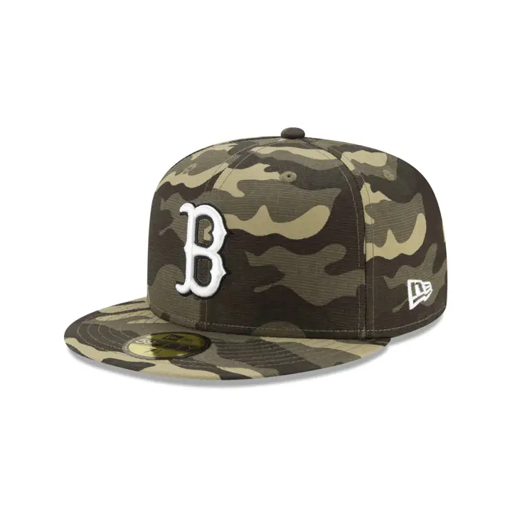 Boston Red Sox 2021 Jour des Forces Armées 59FIFTY CAMO