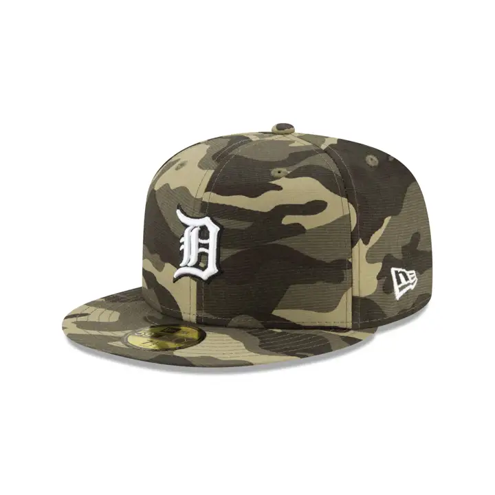 Detroit Tigers 2021 Jour des Forces Armées 59FIFTY CAMO