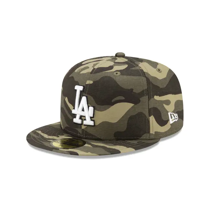Los Angeles Dodgers 2021 Jour des Forces Armées 59FIFTY CAMO